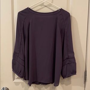 LOFT size medium purple blouse